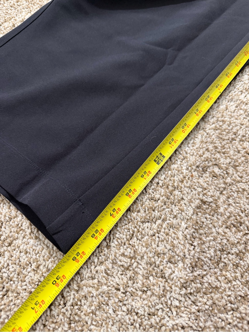 Athleta Black Wide-Leg Cargo Trousers with Drawstring Waist - Picture 4 of 9